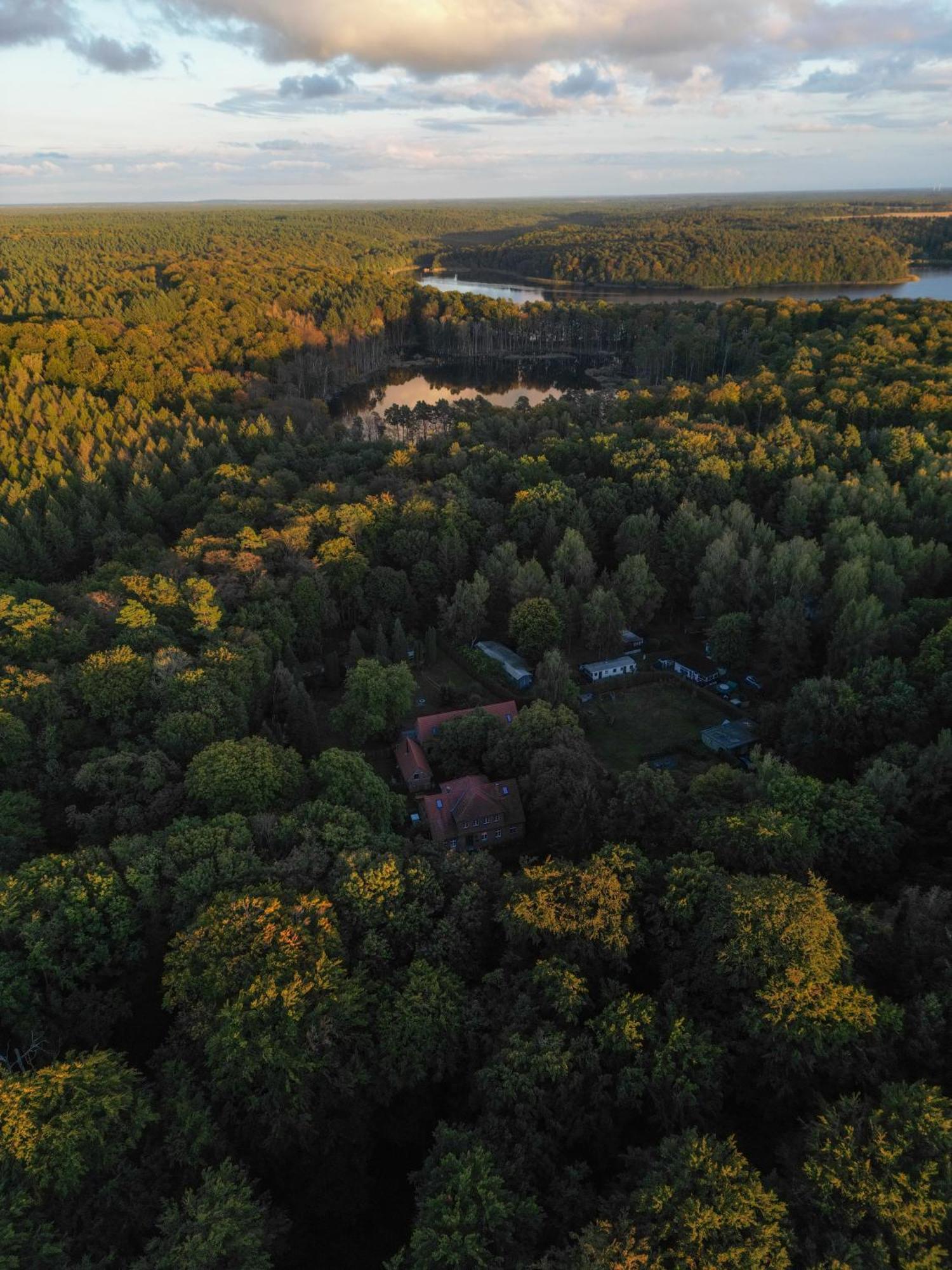 Wald- Und Seeidyll Im Historischen Forsthaus Neuruppin Extérieur photo